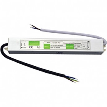 Блок питания для светодиодной ленты ECOLA LED strip Power Supply 30W 220V-24V IP67