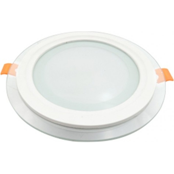 Круглый даунлайт встраиваемый ECOLA LED DOWNLIGHT 1041 с драйвером с подсветкой 6(3+3)W 220V 4200K / 4200K 105x20 DVRV60ELC