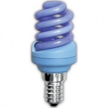 Люминесцентная лампа цветная ECOLA SPIRAL COLOR Z4CB12ECB