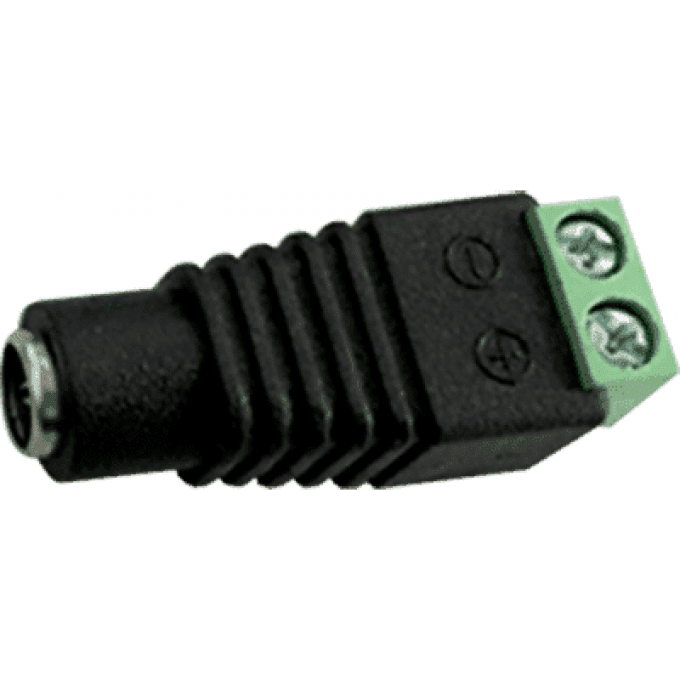 Переходник с разъема штырькового ECOLA LED STRIP 220V CONNECTOR (мама) на колодку под винт уп. 3 шт. SCPLSMESB