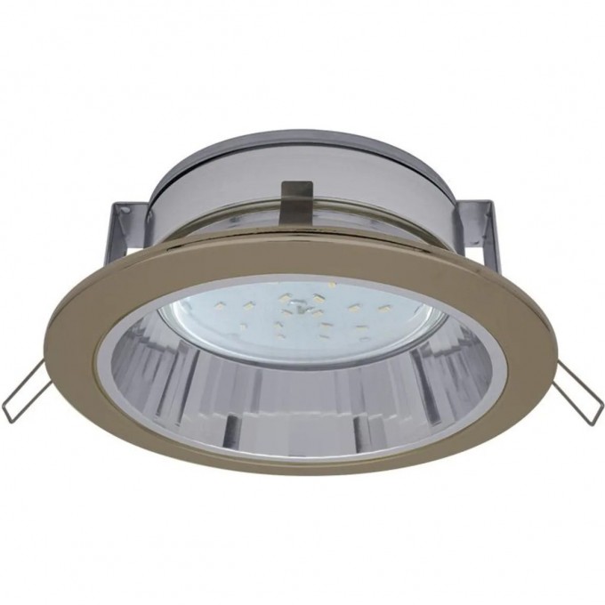 Встраиваемый светильник ECOLA GX53 H2R DOWNLIGHT черненая бронза FN53H2ECB