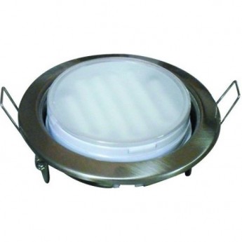 Встраиваемый светильник ECOLA GX53 H4 DOWNLIGHT FS5310ECB хром, серый