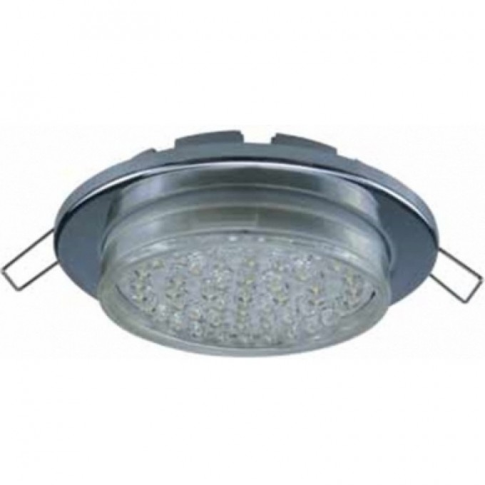 Встраиваемый светильник ECOLA LIGHT GX53-H6 хром TC5325ECB